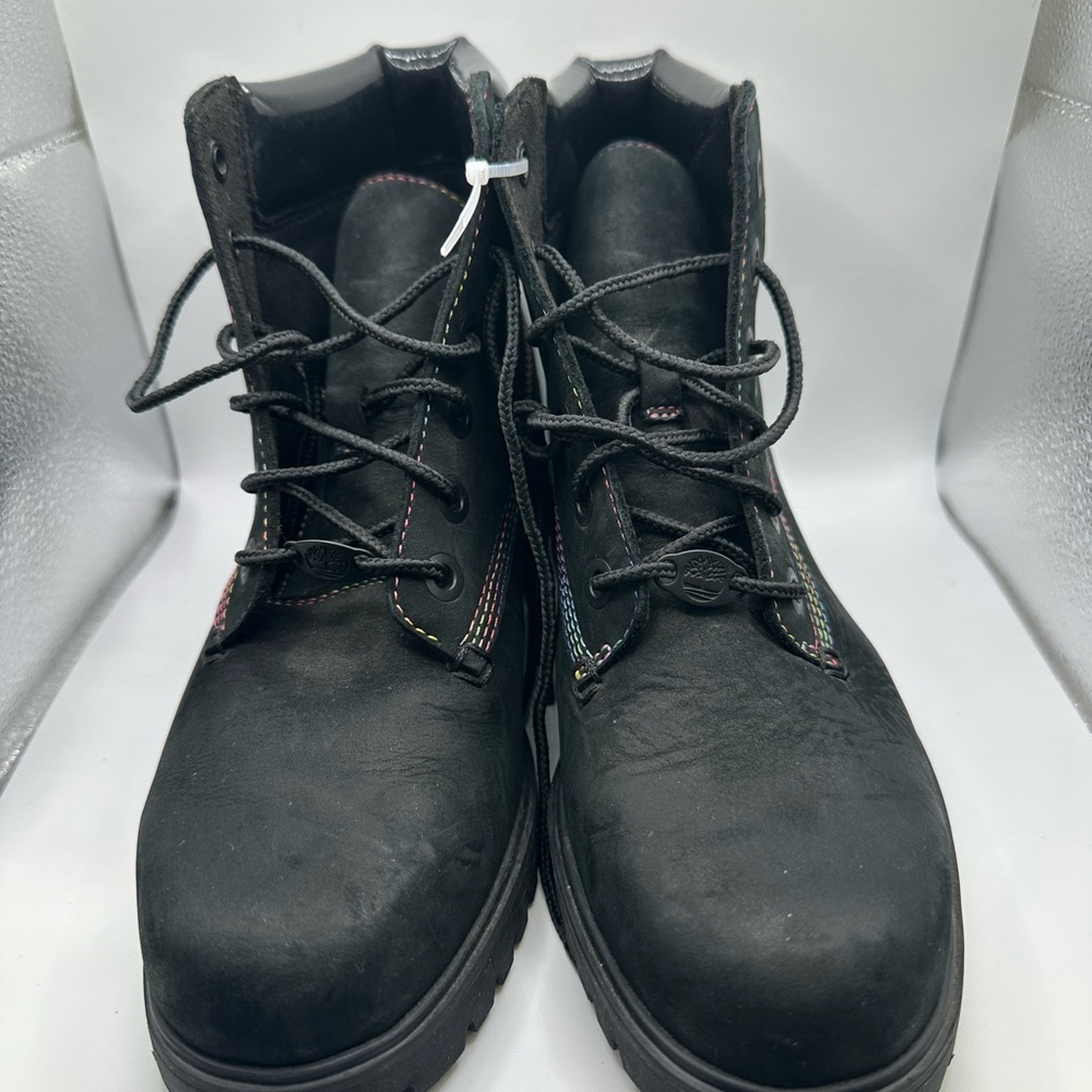 Timberland Black Lace Up Women's Boots